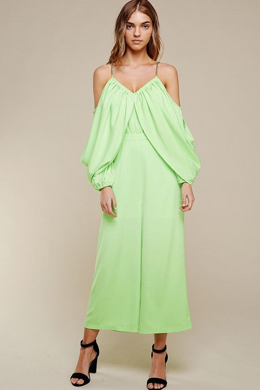 sleeve Jumpsuit