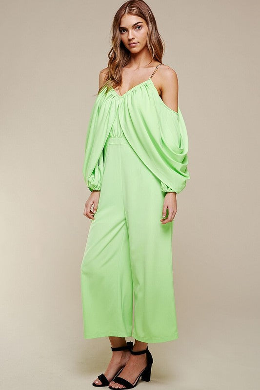 sleeve Jumpsuit