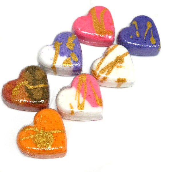 Heart Bath Bombs