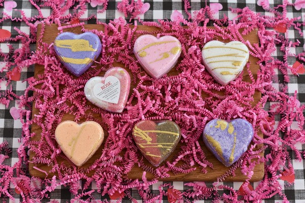 Heart Bath Bombs