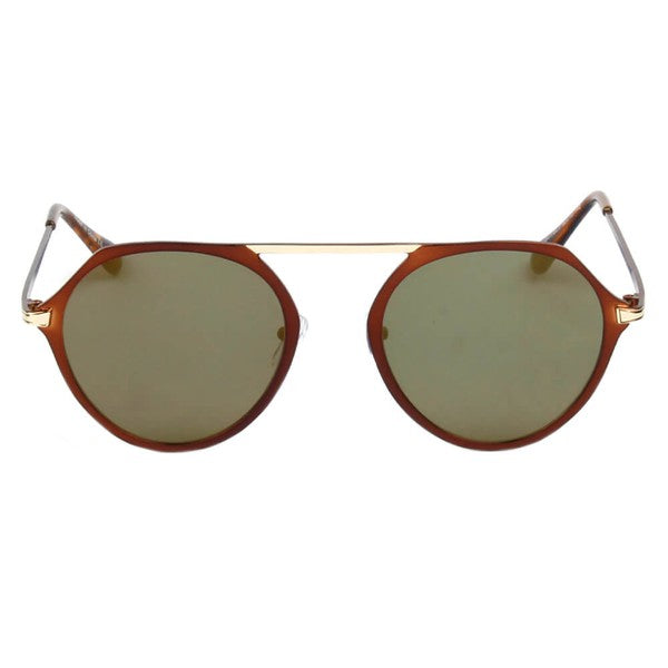 Classic Round Mirrored Fashion Sunglasses