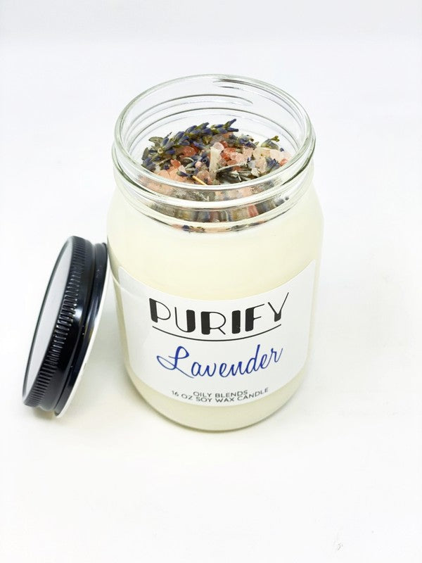 Jumbo Purify Candles   Sampler Set of 9