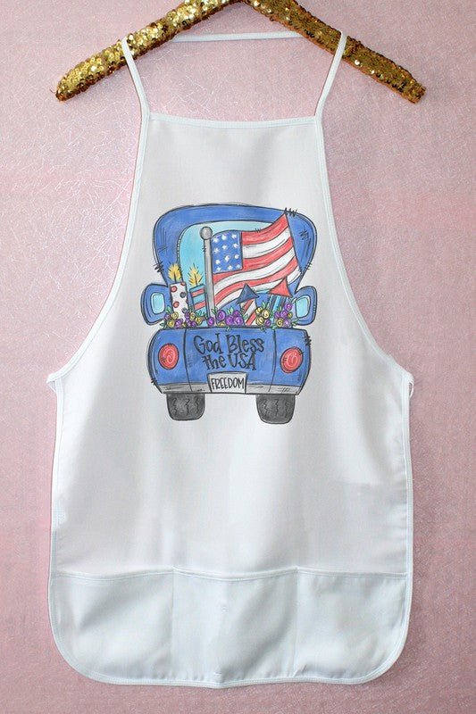 USA Freedom Truck Kitchen Apron