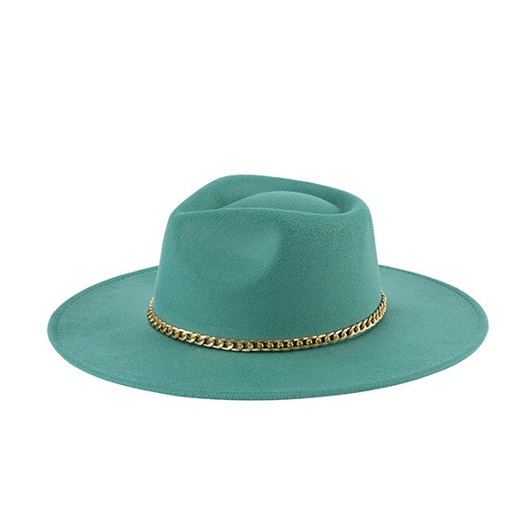 FASHIONISTA CHAIN FEDORA