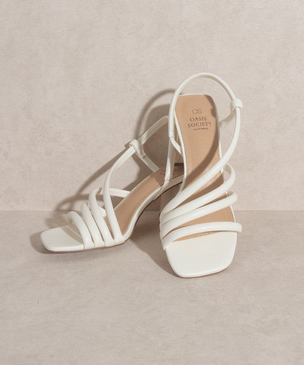 OASIS SOCIETY Ashley   Wooden Heel Sandal