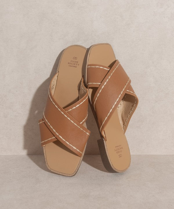 OASIS SOCIETY Stella   Criss Cross Sandal