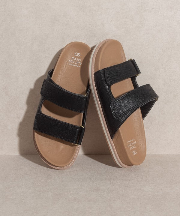 OASIS SOCIETY Sienna   Double Strap Slide