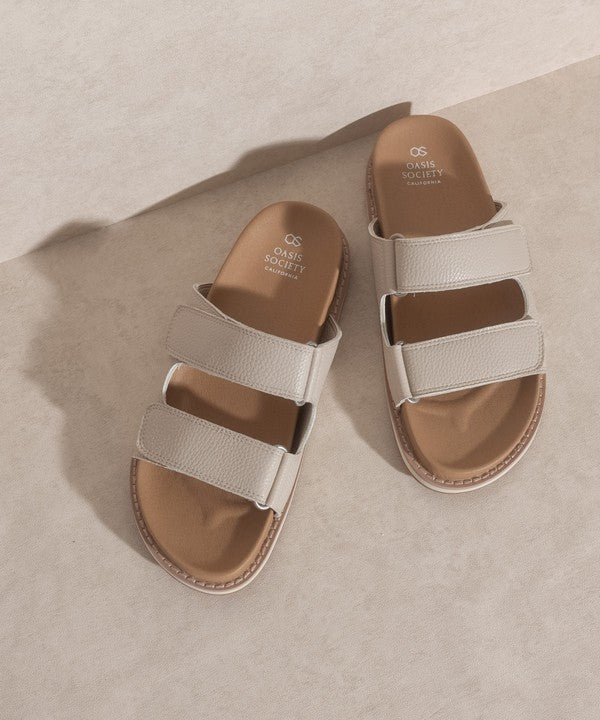 OASIS SOCIETY Sienna   Double Strap Slide