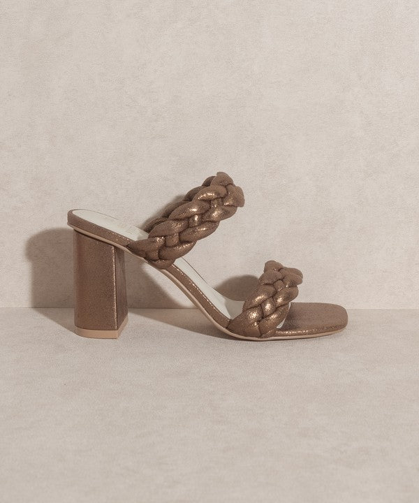 OASIS SOCIETY Savannah   Metallic Heel