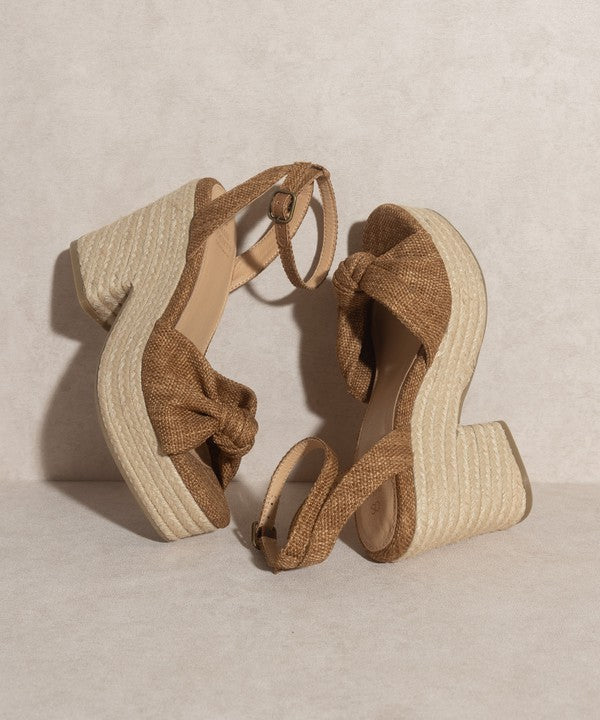 OASIS SOCIETY Mackenzie   Espadrille Wedge Sandal