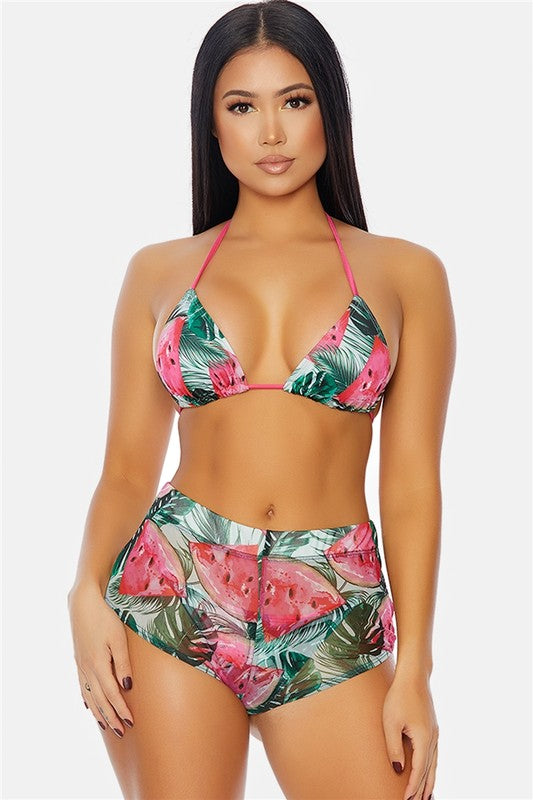 Fruit Mesh Pool Swimwear Shorts