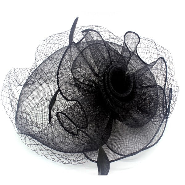 WIDE FASCINATOR HEAD BAND