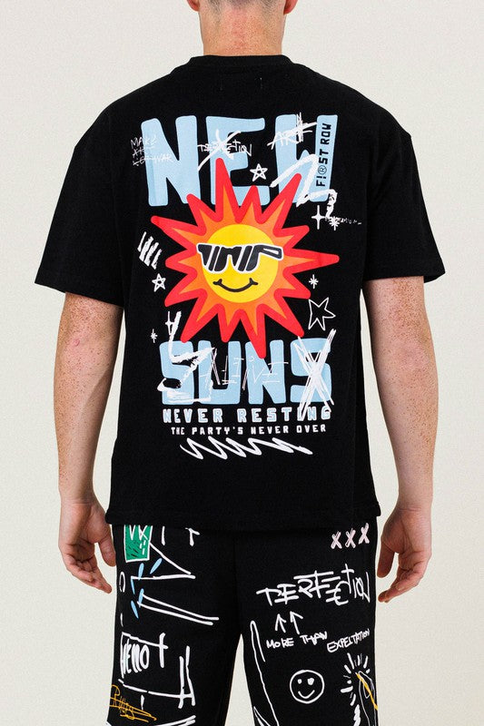 NEW SUNS GRAPHIC TEE