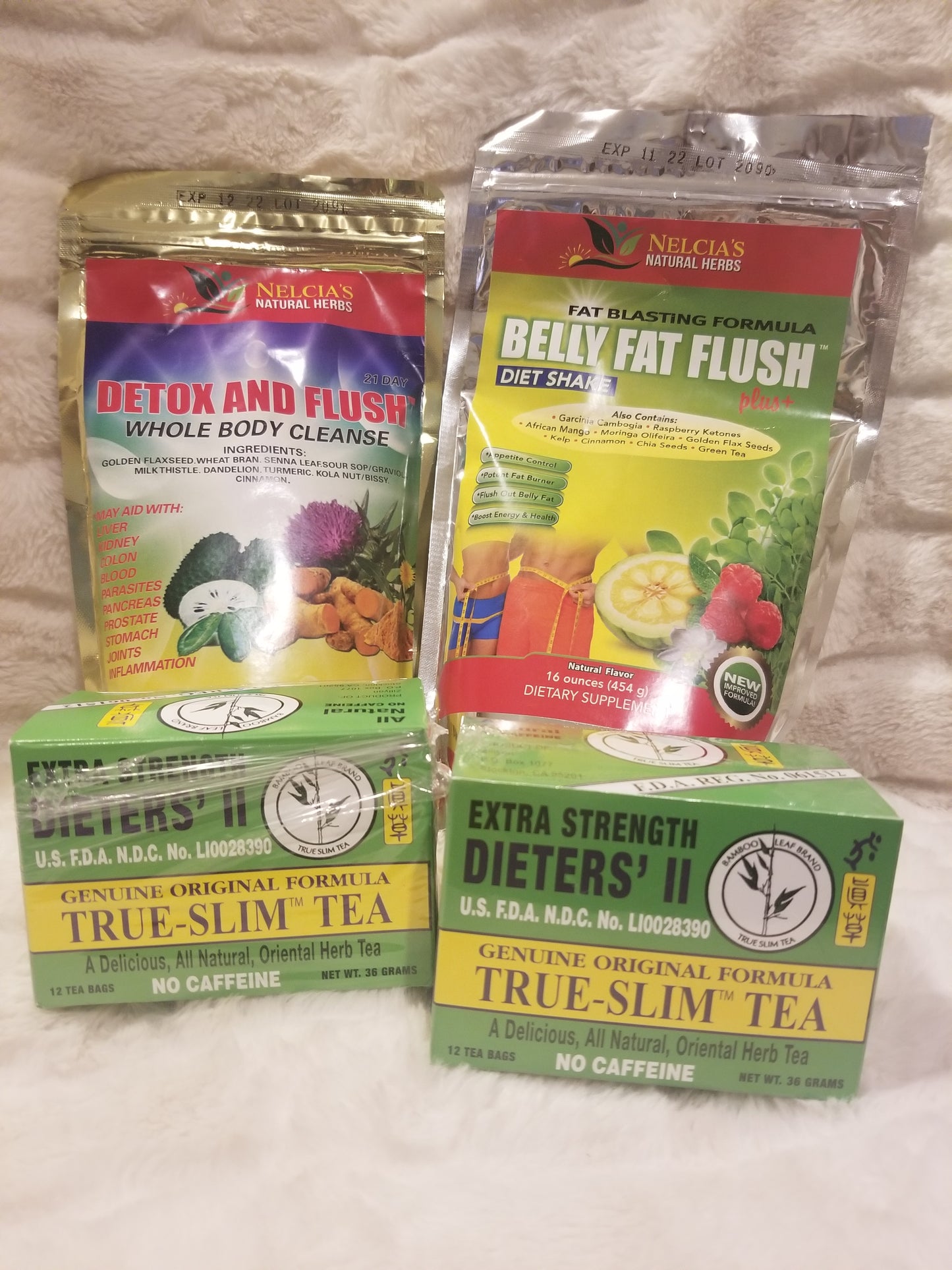 Belly flat flush detox tea