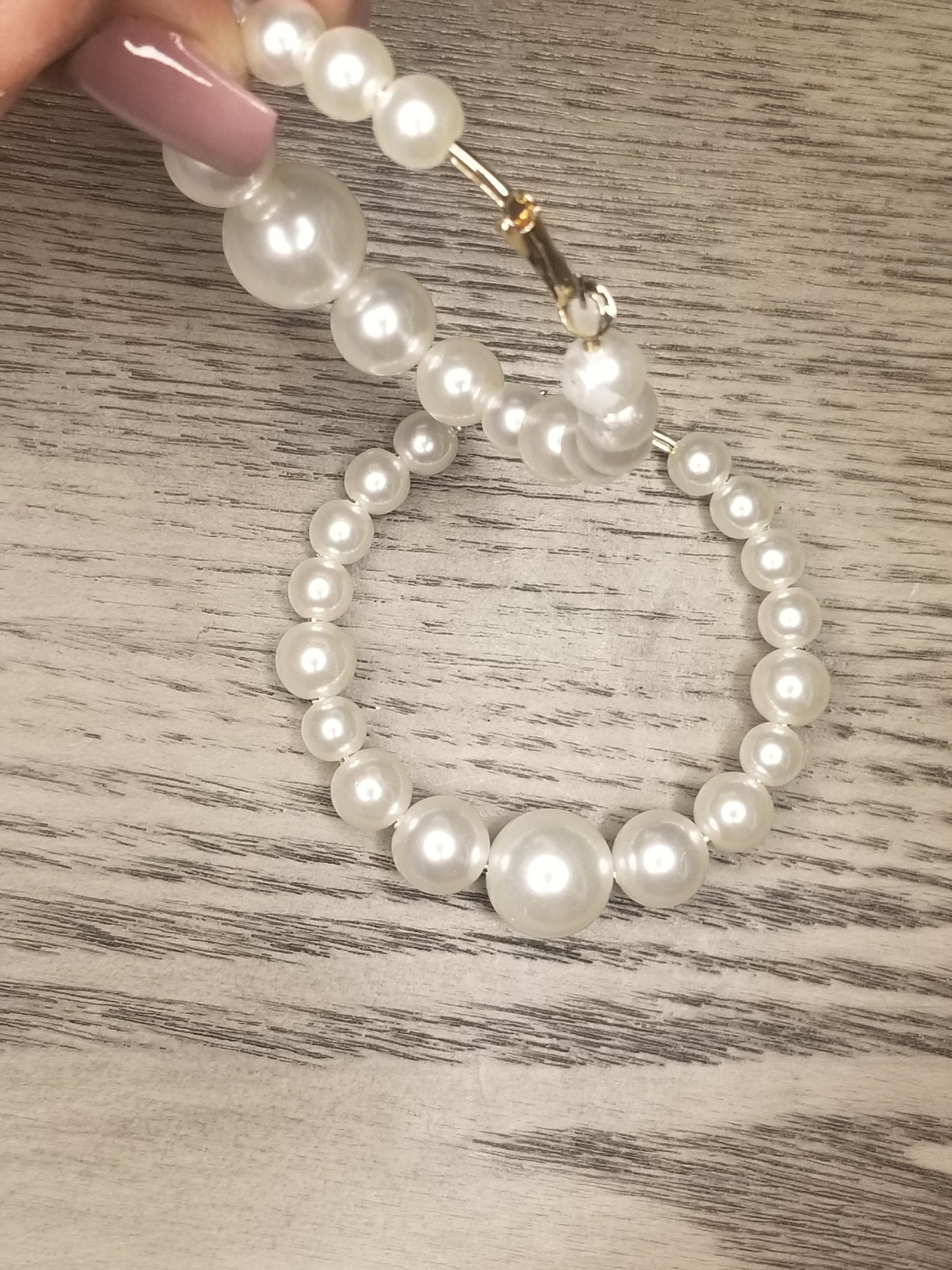 Pearls round Earrings