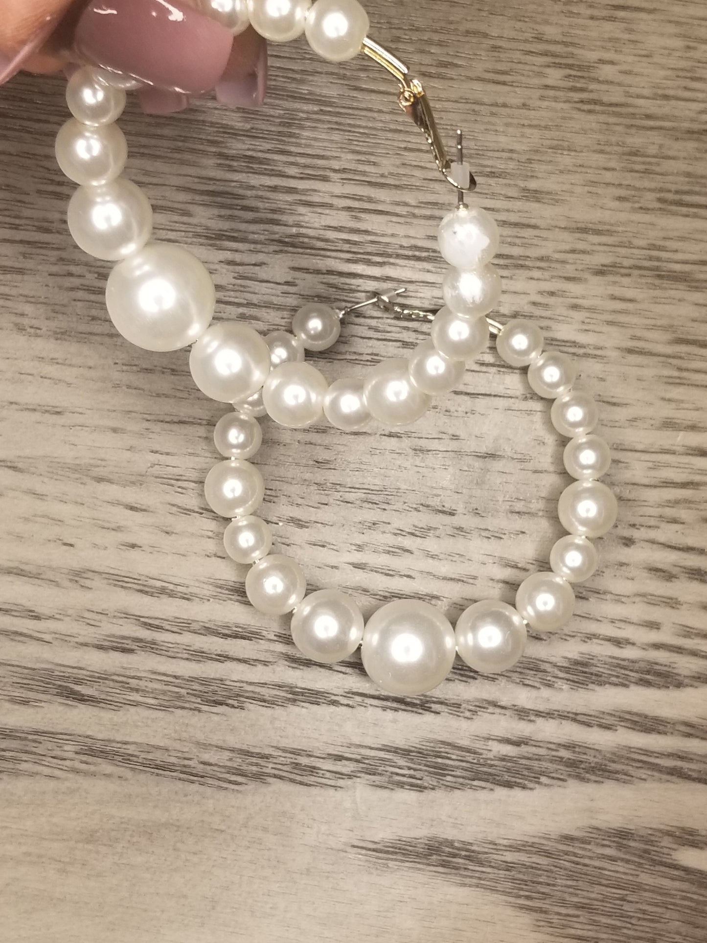 Pearls round Earrings