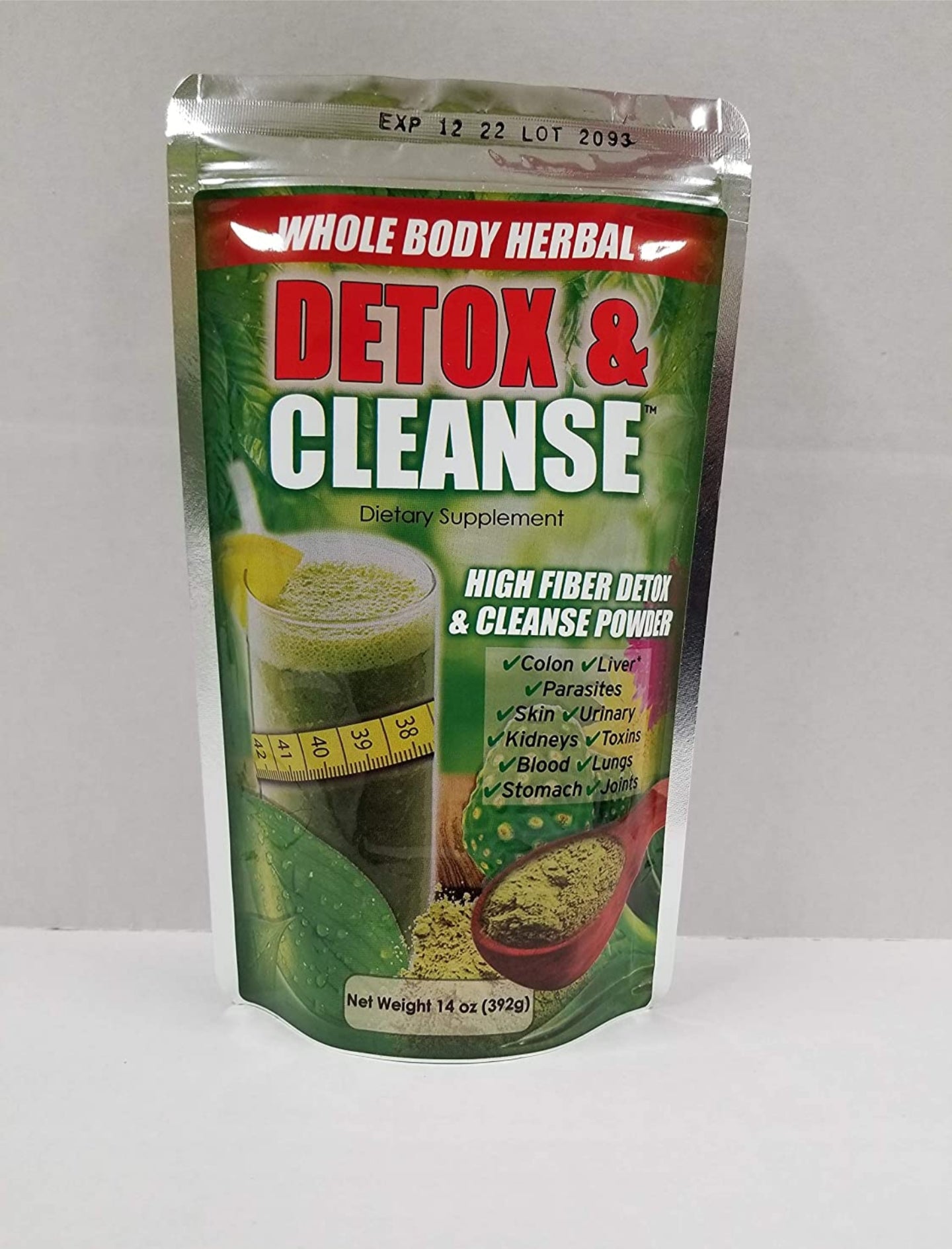 Whole Body herbal Detox & Cleanse 14 oz powder