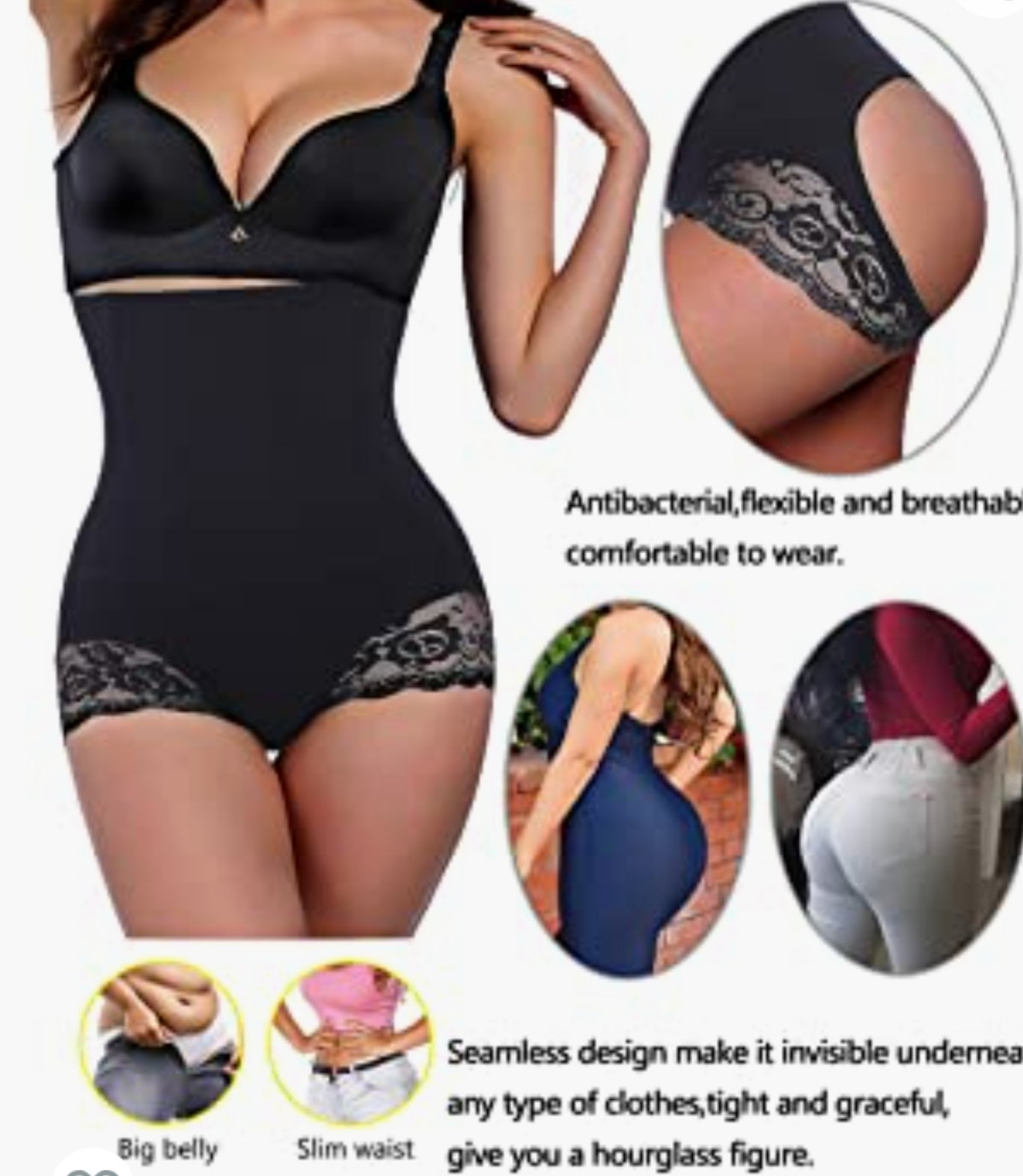 Shapewear underwear tummy control butt lift