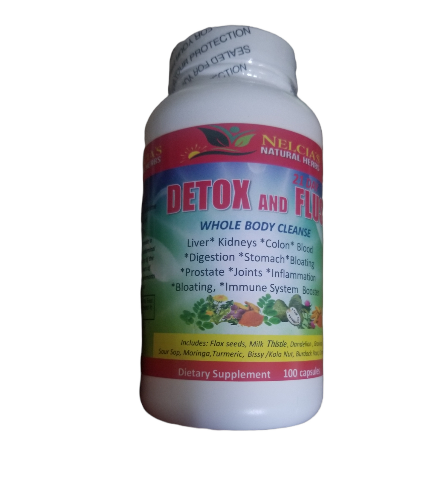 Detox and flush capsules