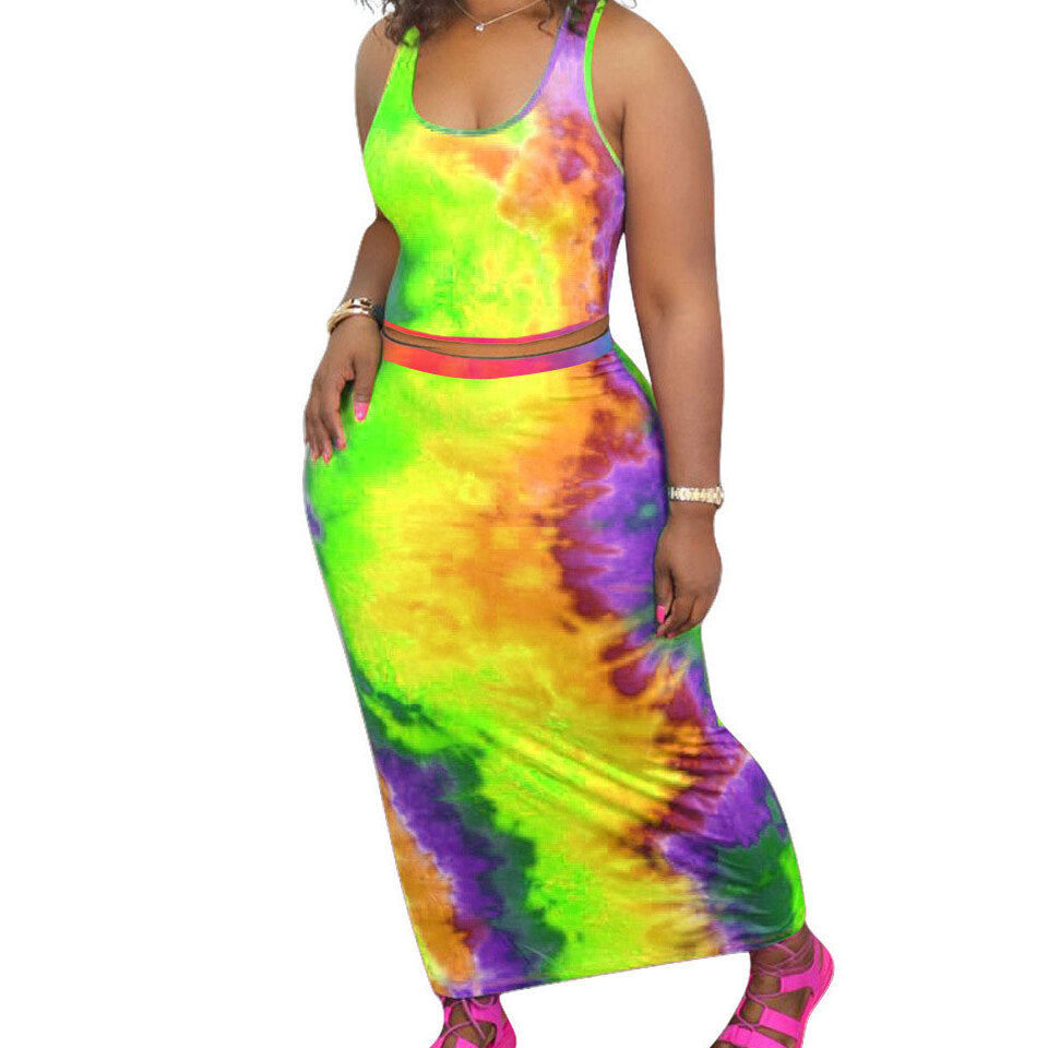 sleeveless pencil two-piece