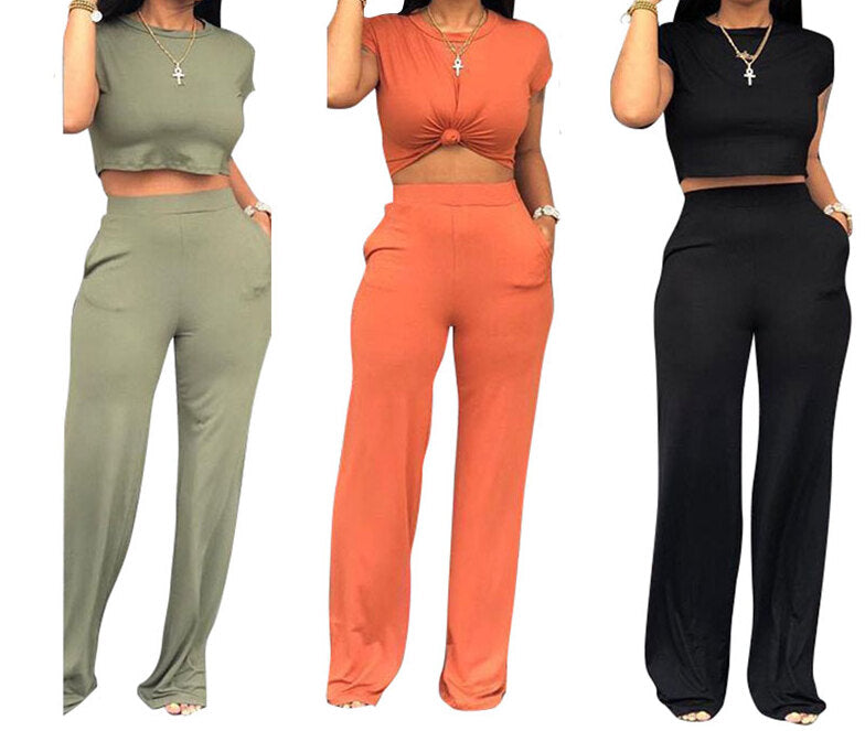 jumpsuit casual two piece set women clothing