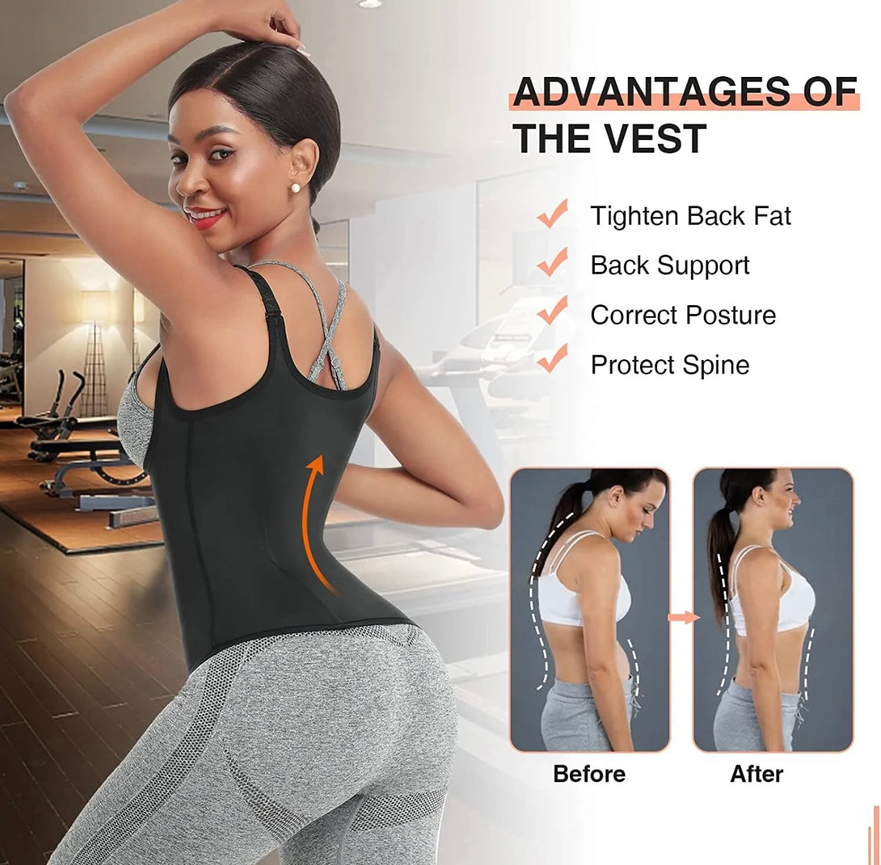 Corset tommy control