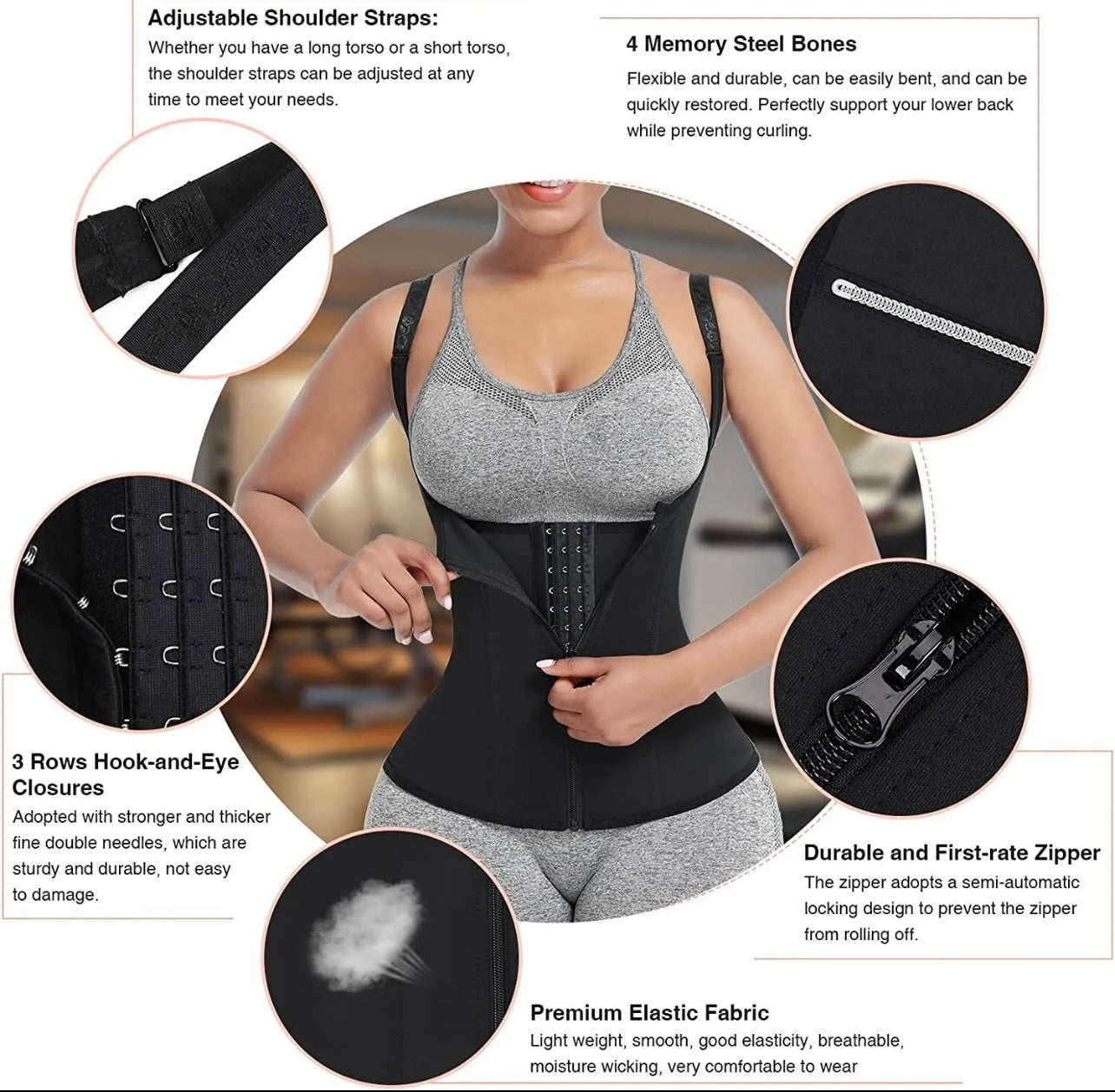 Corset tommy control