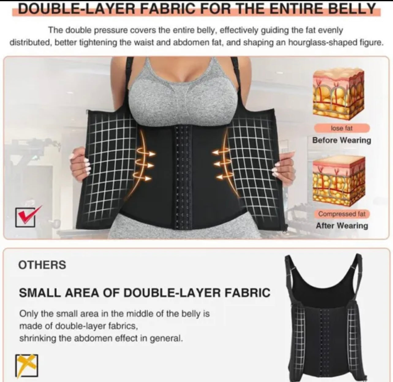 Corset tommy control
